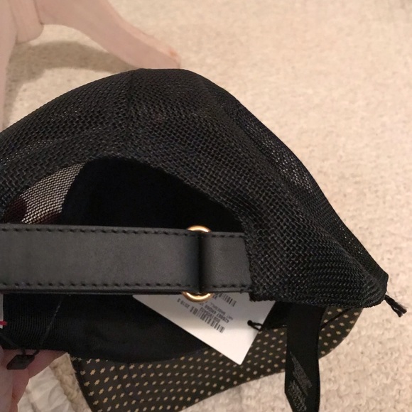 Gucci mens leather baseball style cap complete $695 nwt size Large - Picture 2 of 13